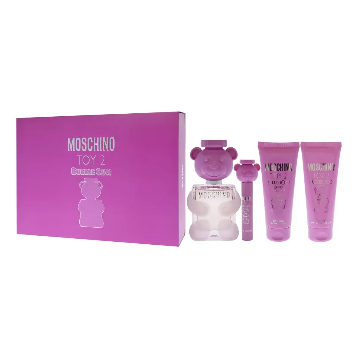 TOY 2 Bubble Gum Estuche / Set x4 Piezas