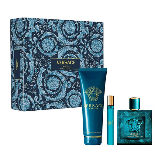 Versace Eros Estuche / Set / Kit x3 Piezas