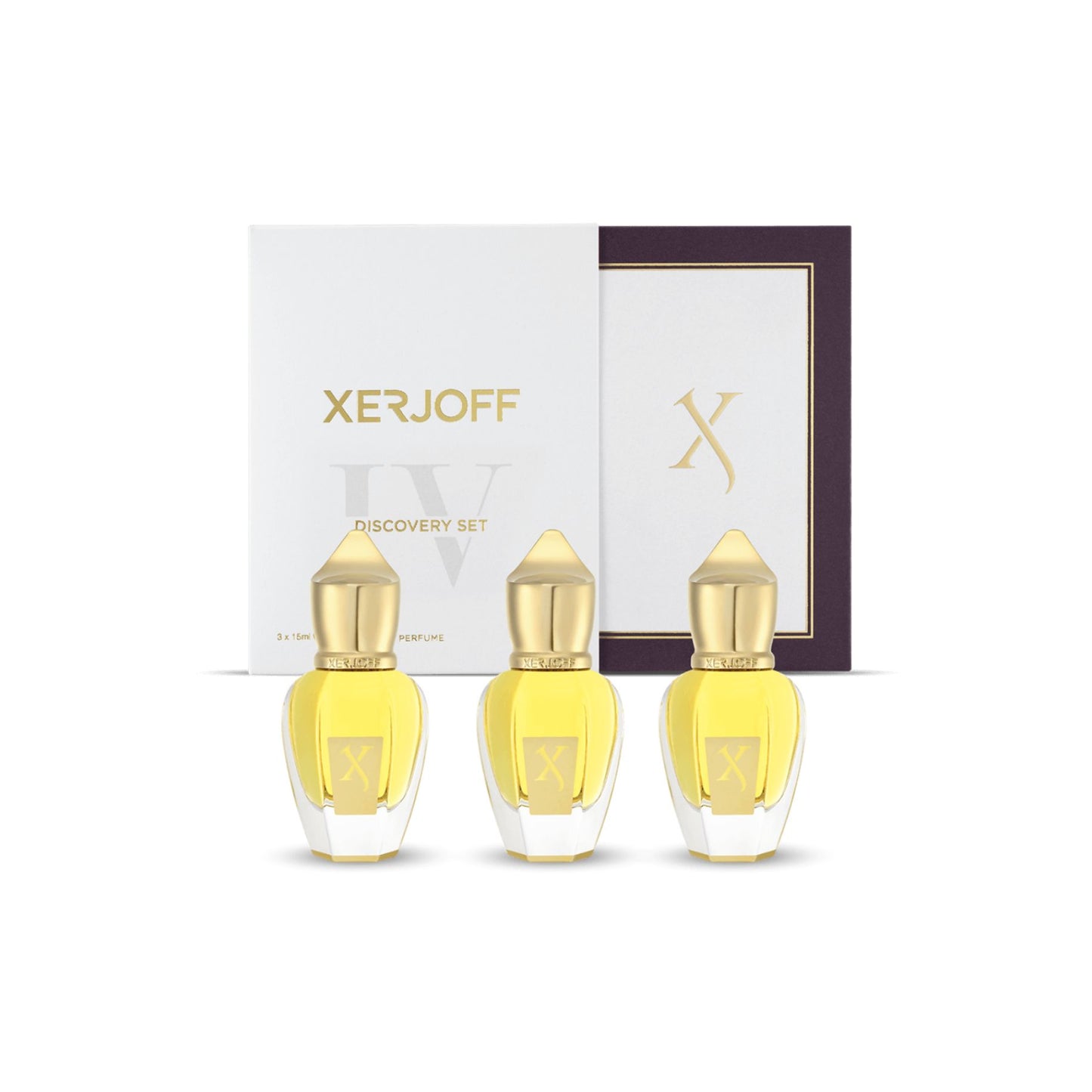 DISCOVERY SET IV - XERJOFF 15 ML LA CAPITALE - PIKOVAYA DAMA - MORE THAN WORDS - Fragancias Colombia