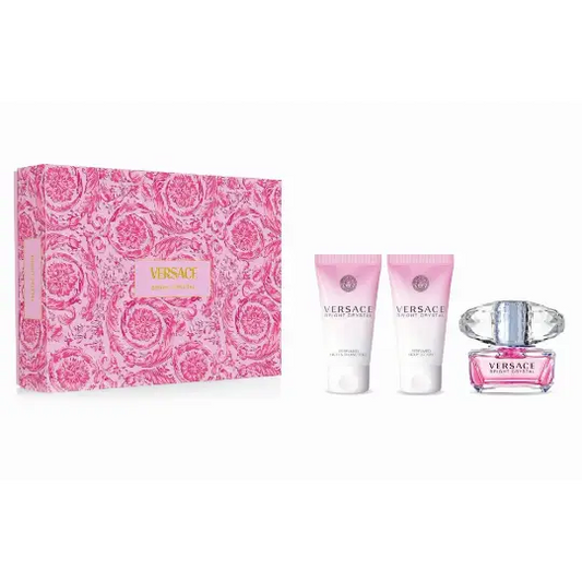 Versace Bright Crystal Estuche / Set / Kit x4 Piezas (Copia)