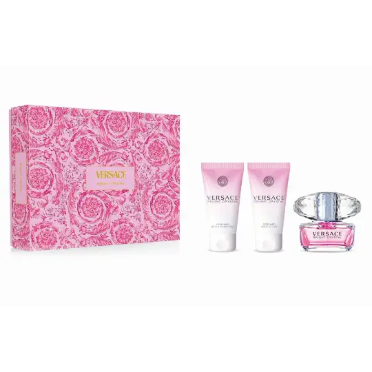 Versace Bright Crystal Estuche / Set / Kit x4 Piezas (Copia)